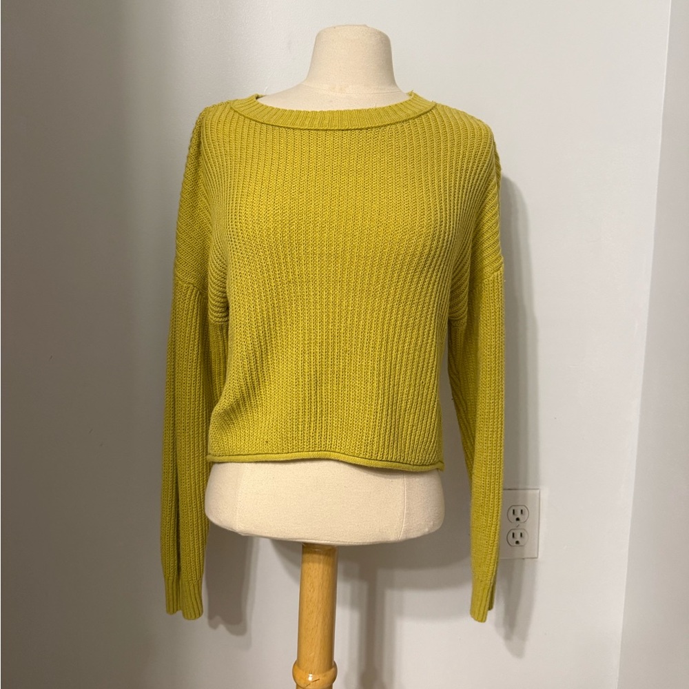 Wild Fable Mustard Knit Pullover